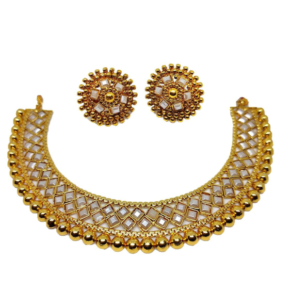Pearl Glow Choker Set