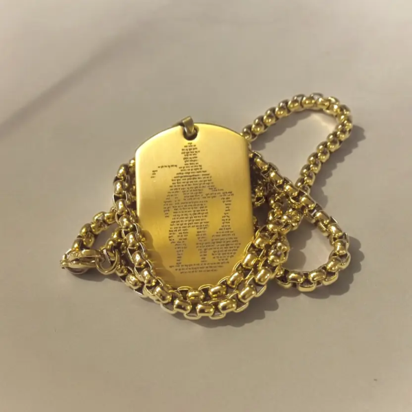 Divine Strength Hanuman Chalisa Pendant - Image 3