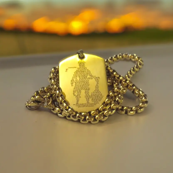 Divine Strength Hanuman Chalisa Pendant - Image 4