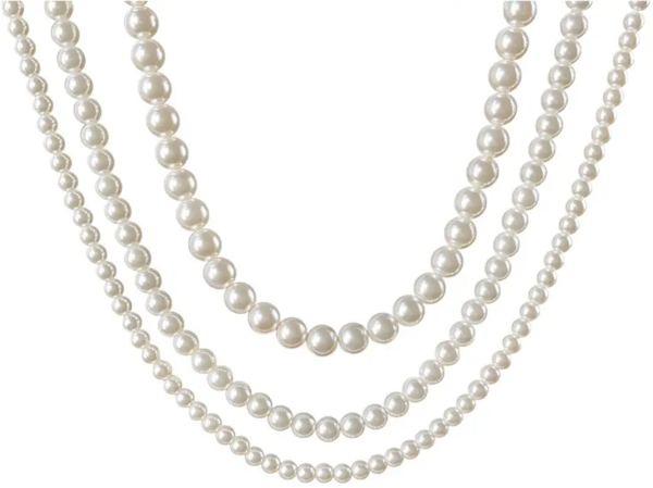 Graceful 3-Line Moti Mala - Image 5