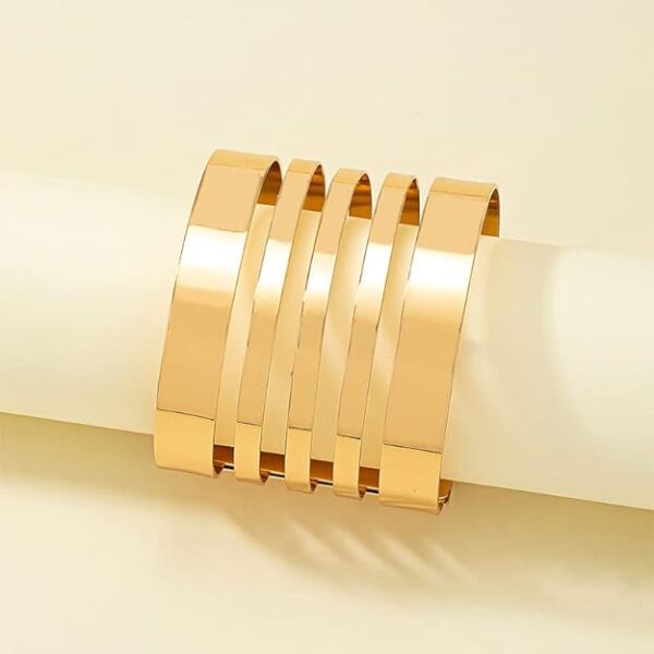 Trio Shine Golden Bracelet - Image 2