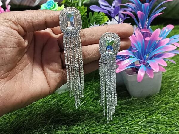 Crystal Glow Earrings - Image 3