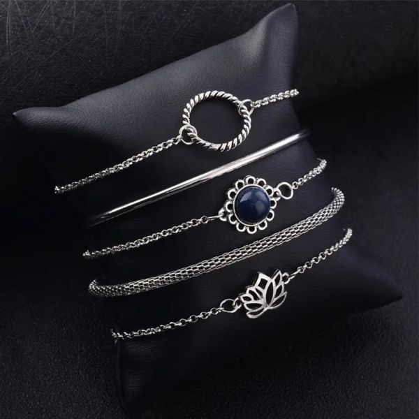 GleamStack 5-in-1 Bracelet Set